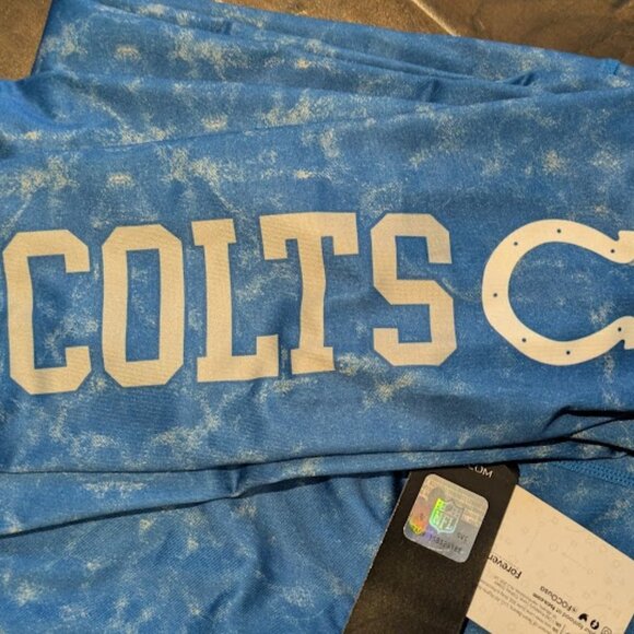 NFL Colts Women’s Blue Tie-Dye Leggings – Size XL NWT - Picture 9 of 11
